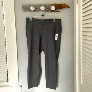 Old Navy Charcoal Textured Leggings